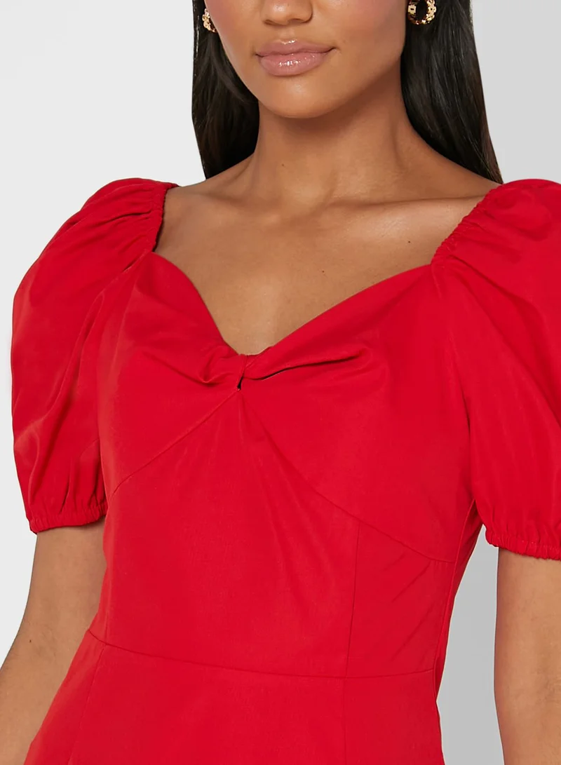 ELLA Puff Sleeve Dress