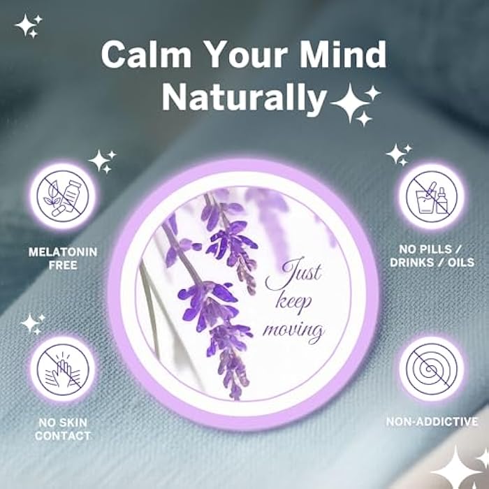 Gemma Joy StickyOnes Sleep Patches for Adults – Extra Strength Sleeping Patches – Melatonin-Free Non-Invasive Sleep Aid with Essential Oils – Aromatherapy Patch Stickers for Men and Women – 30 Count - Image 3