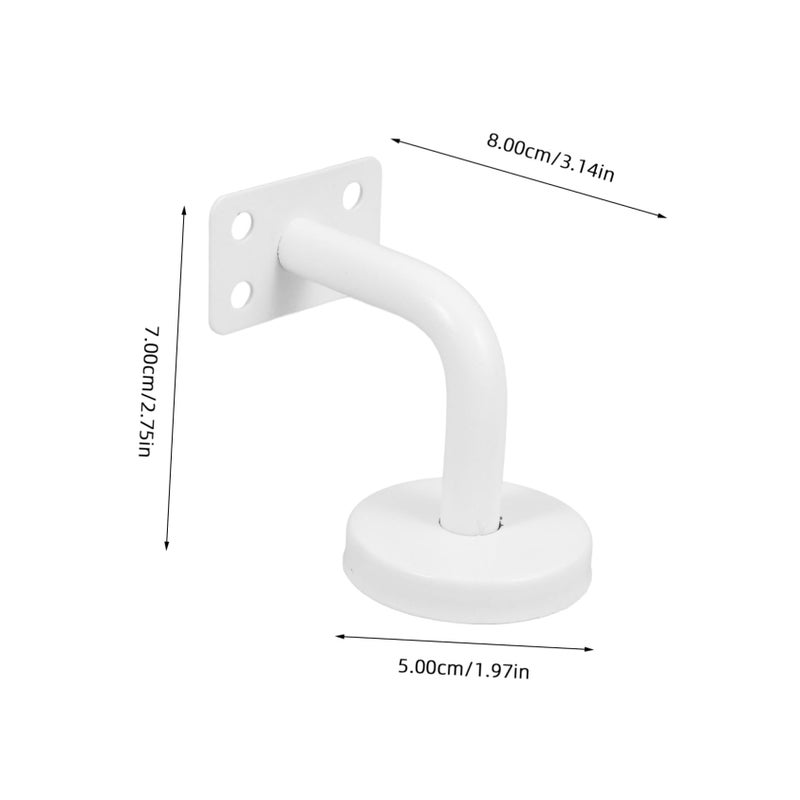 Stainless Steel Stair Handrail Brackets Heavy Duty Wall Mounted for Indoor Outdoor Use - Image 3