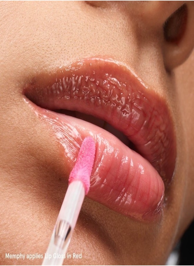 Glossier - Glossier Ultra Shiny Shimmer Lip Gloss 4.2ml - Red - subtle transparent red ,  High Gloss Finish - Image 1