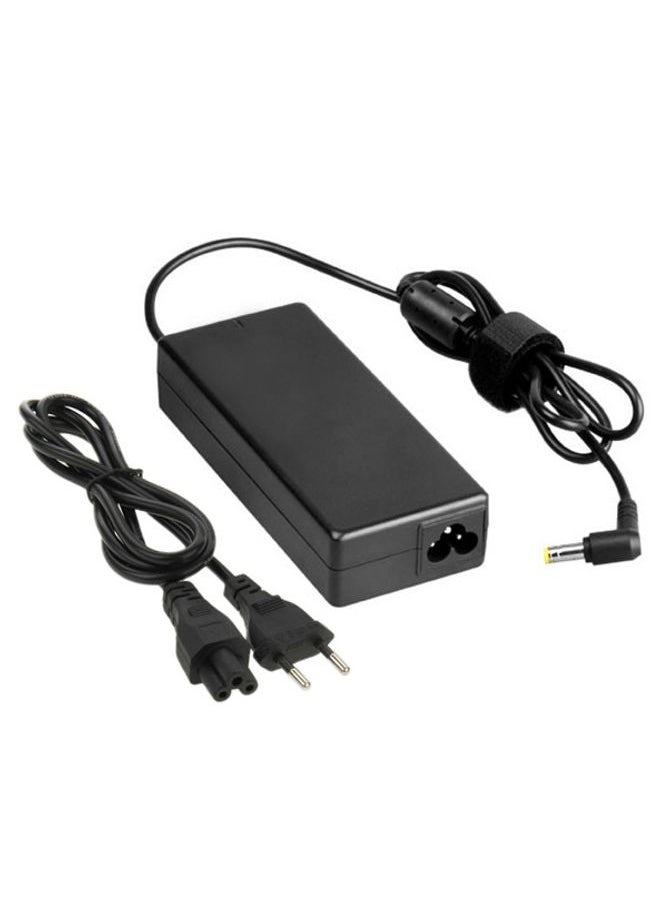 BURAQ - AC Adapter 19V 4.74A 90W for Asus HP COMPAQ Notebook, Output Tips: 5.5 x 2.5mm (Original Version EU Plug) - Image 1