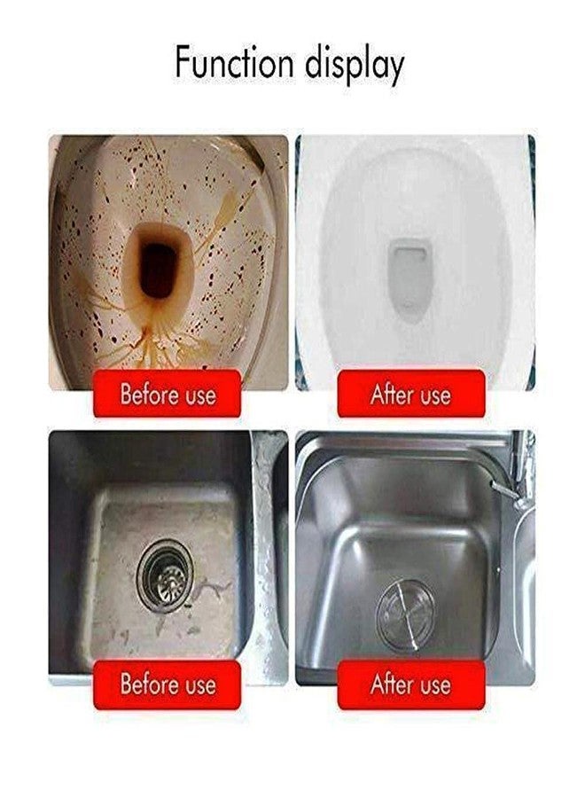 Newvent® Powerful & Clog Remover Sink Cleaning Powder | Sink & Drain Cleaner Powder | Automatic Toilet Blockage Cleaner, Removes Clogs, Blockage in Washbasin, Septic Tank, Sinks, Pipes(Pack of 1) - Image 3