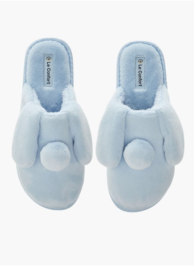 Le Confort Womens Ear Applique Slip-On Bedroom Mules  - Image 2