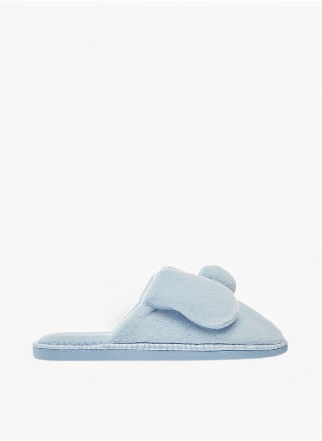 Le Confort Womens Ear Applique Slip-On Bedroom Mules  - Image 1