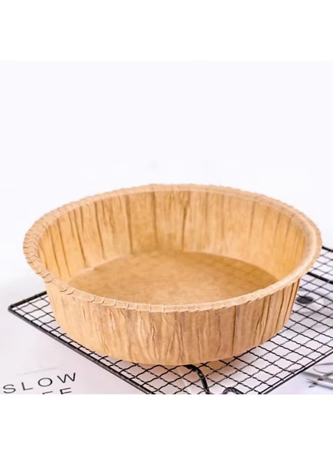 Green Tiger Cupcake Paper Mould Round 6 Pieces