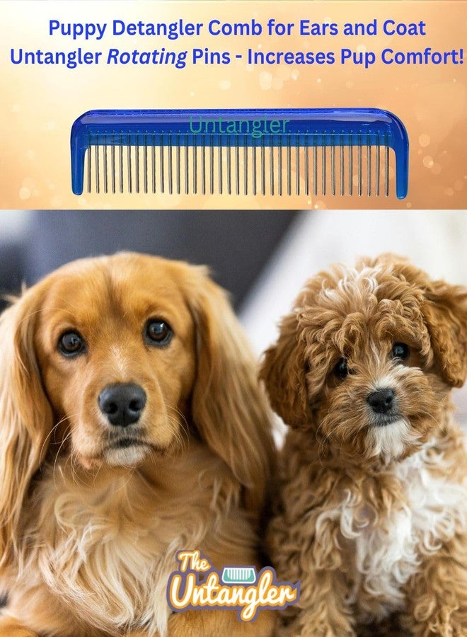 Untangler Pet Comb (5", Ocean Blue) - Image 5