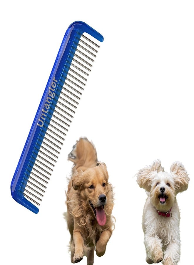 Untangler Pet Comb (5", Ocean Blue) - Image 1