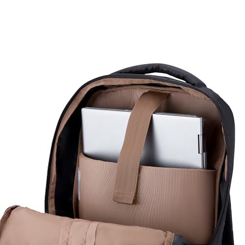 Kamiliant by American Tourister Bigwig Office Laptop Backpack with 15" Inch Laptop Compartment, 33 L Capacity, Ergonomically Designed with Rain Cover for Men And Women - Black - Image 4