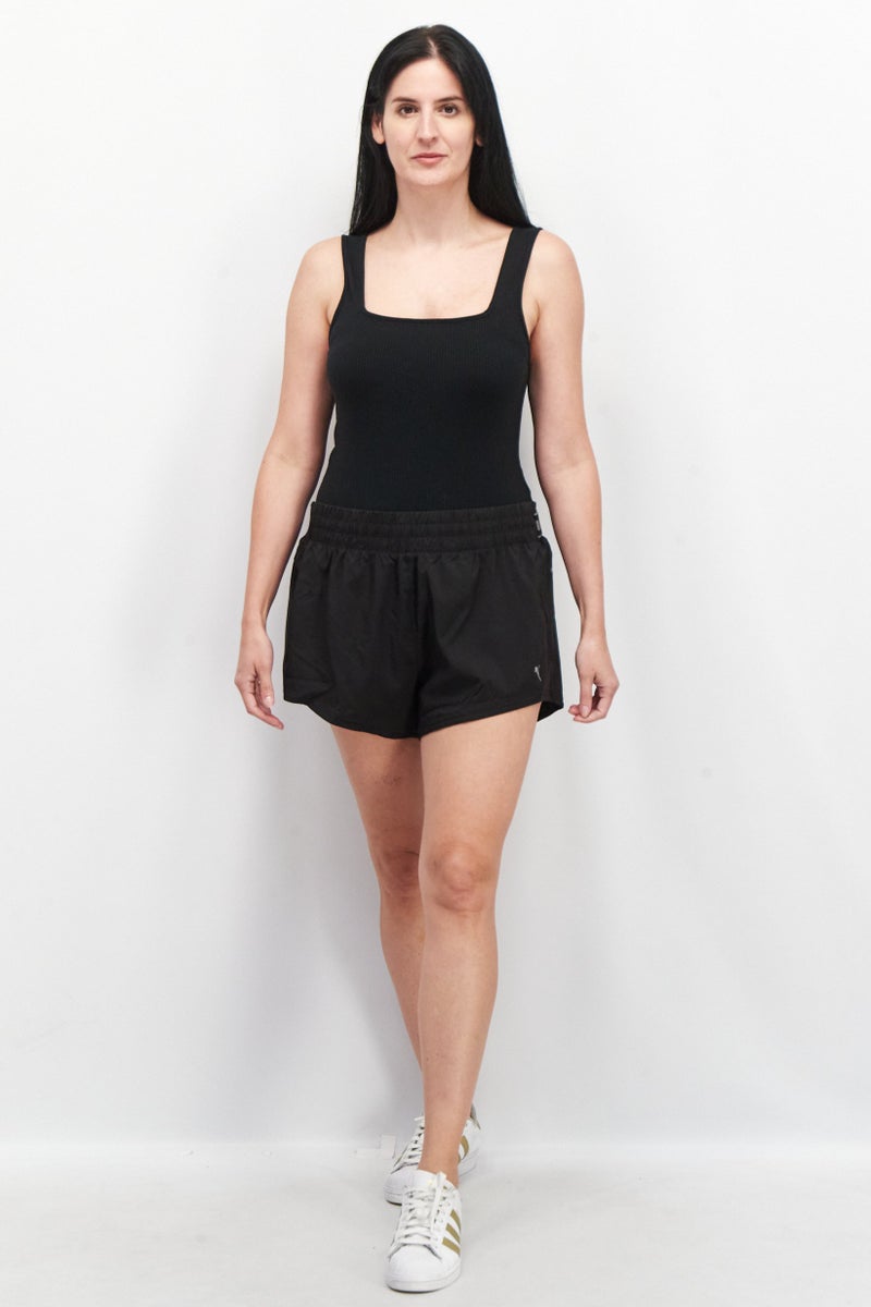 PUMA Women Sportswear Fit Brand Logo Running Shorts, Black - Image 3