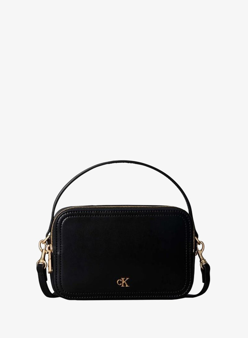 CALVIN KLEIN Monogram Logo Crossbody Camera Bag - Image 1