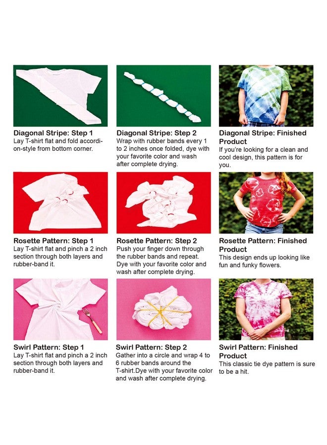 Vanstek 7 Colors Tie Dye Kit 13.52Oz Jumbosize Fabric Dye For Family Friends Groups Party Supplies 59 Pack Tie Dye Kit For Women Kids Men By Vanstek - Image 4