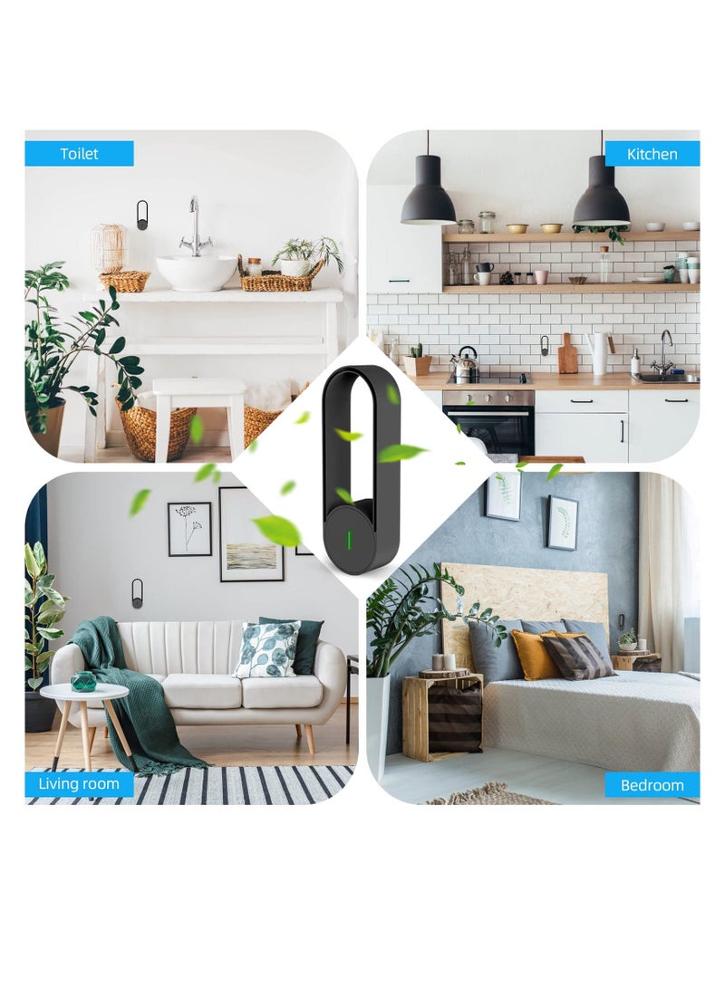 Plug in Negative Ion Air Purifier Mini Air Purifier Quiet and Low Power Purifying Air Portable Air Ionizer for Kitchen Toilets Bedrooms Smoking Room Pet Room Upgraded - Image 2