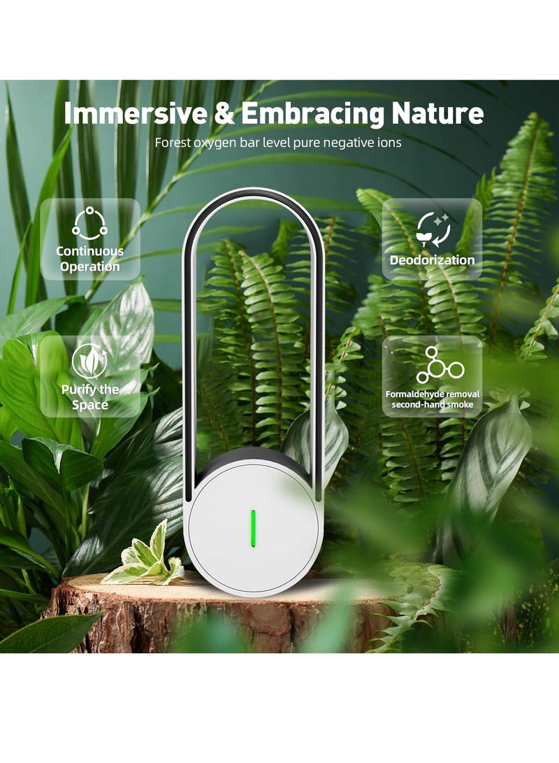 Plug in Negative Ion Air Purifier Mini Air Purifier Quiet and Low Power Purifying Air Portable Air Ionizer for Kitchen Toilets Bedrooms Smoking Room Pet Room Upgraded - Image 3