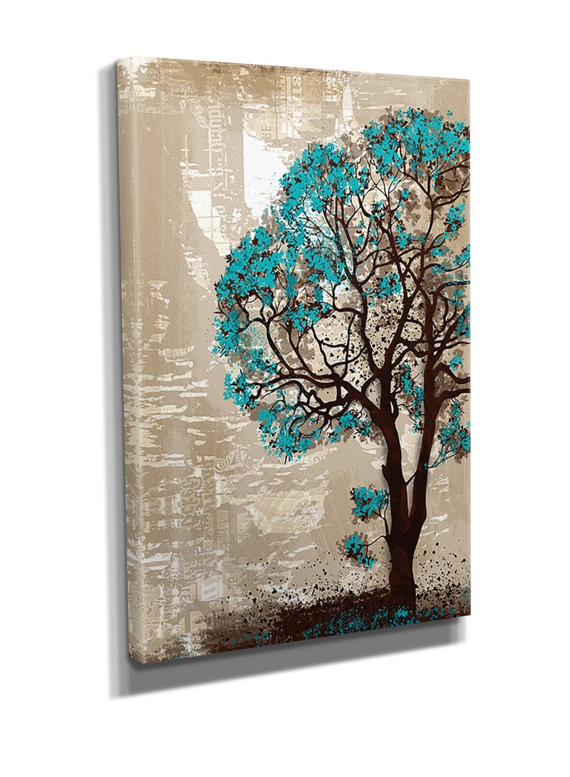 مودكلاس لوحة جدارية كانفس بتصميم شجري - Image 2