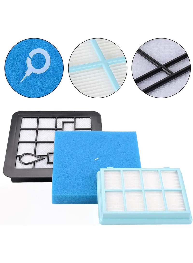 MJZ 3 Pack Replacement Filters for Vacuum Cleaner Filter, Compatible with Philips Air Purifier, Washable Vacuum Cleaner Filter Cartridges Replacement Parts, Replacement Vacuum Filter, for FC9331, FC9332, Vacuum Cleaner - Image 5