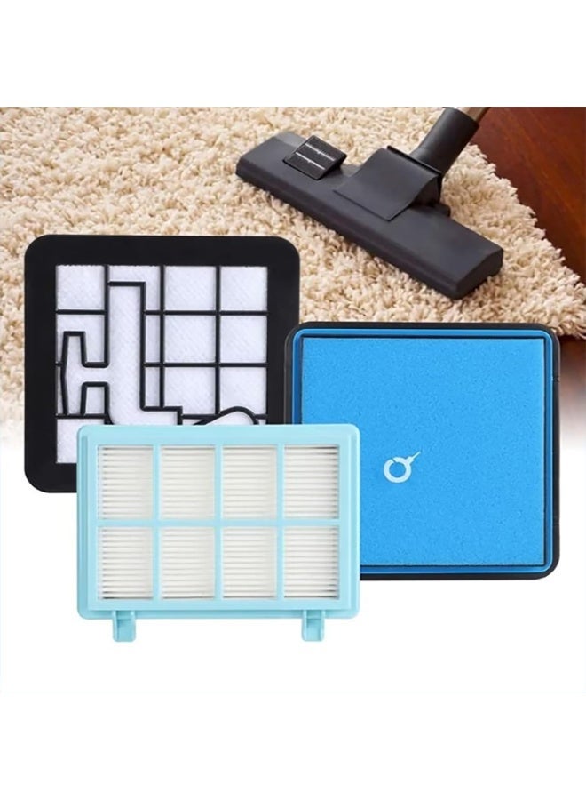 MJZ 3 Pack Replacement Filters for Vacuum Cleaner Filter, Compatible with Philips Air Purifier, Washable Vacuum Cleaner Filter Cartridges Replacement Parts, Replacement Vacuum Filter, for FC9331, FC9332, Vacuum Cleaner - Image 1