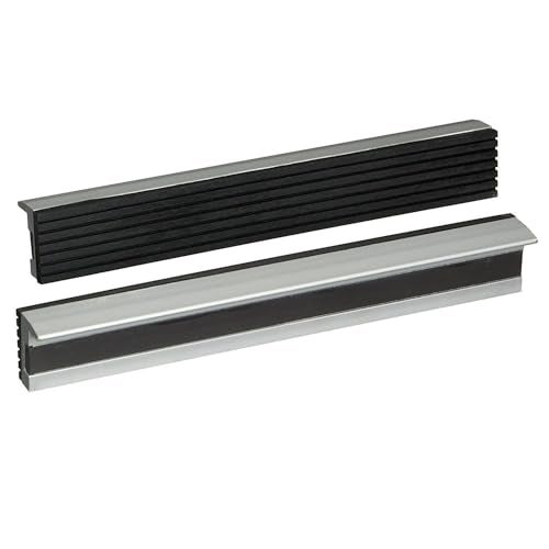 Yost Tools Yost 38003 MR-380 Magnetic Aluminum Jaw Cap with Rubber Surface, 8" - Image 1