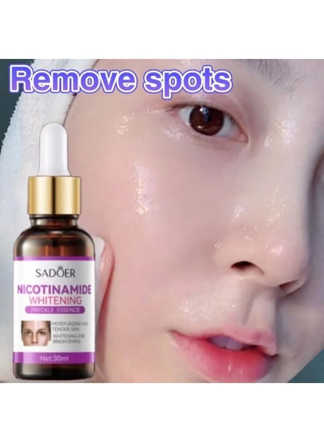 SADOER niacinamide whiten anti-freckle brightening essence lighten freckles 30ml - Image 4
