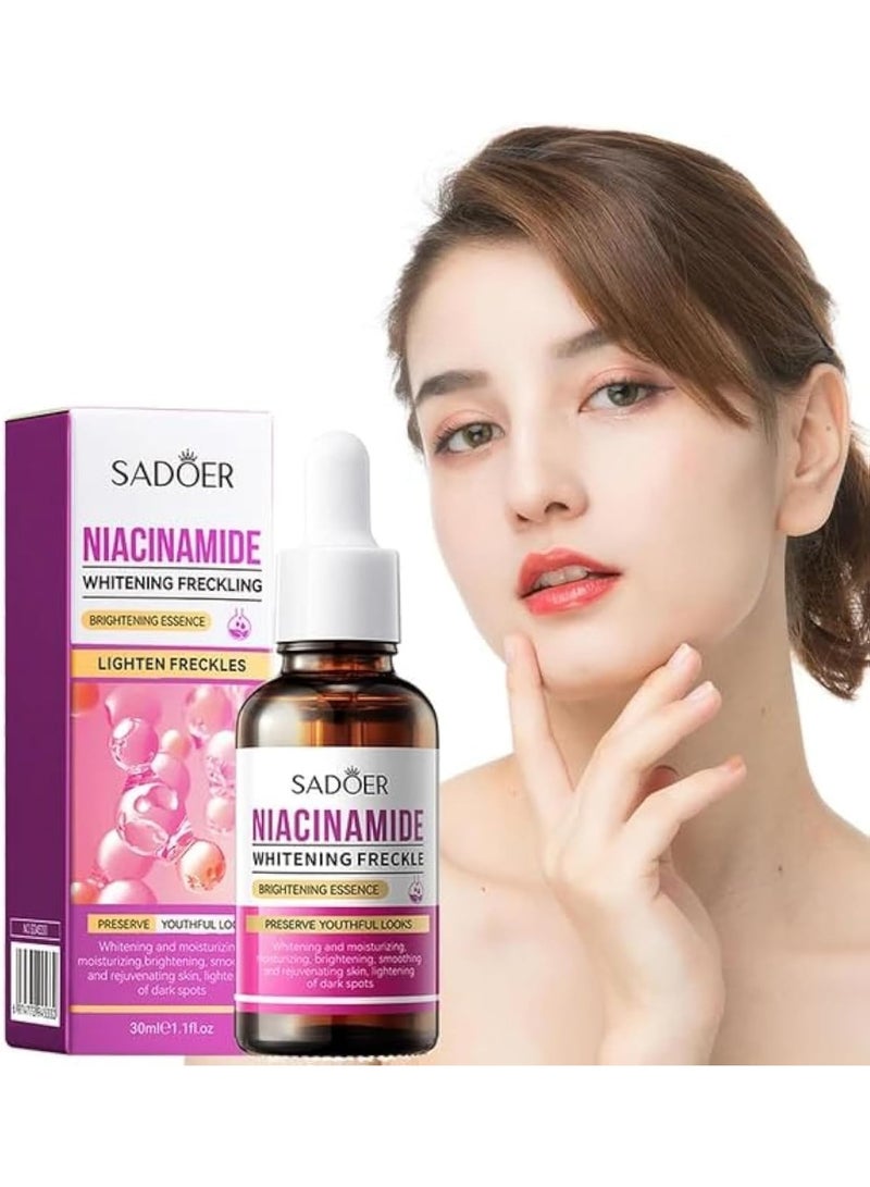 SADOER niacinamide whiten anti-freckle brightening essence lighten freckles 30ml - Image 1