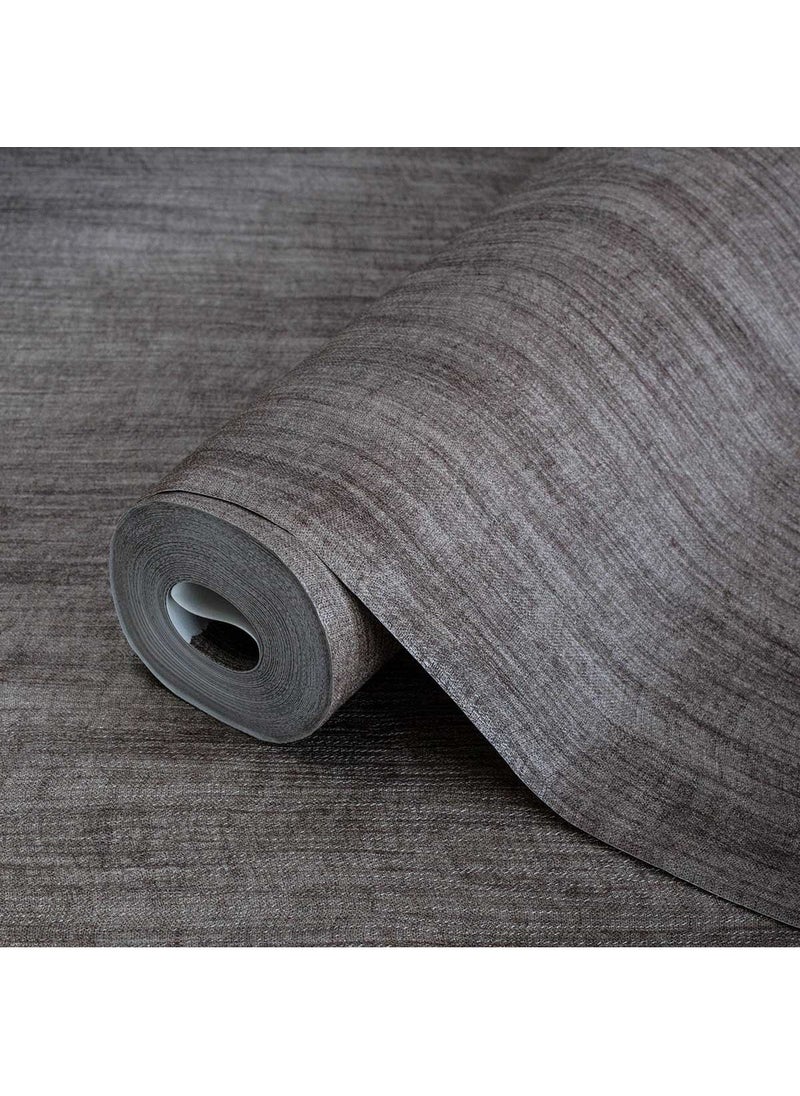 Adawall - 3700 | Linen Textile Fine Texture Pattern Wallpaper Inspiration (3700-6 : Brown) - Image 1