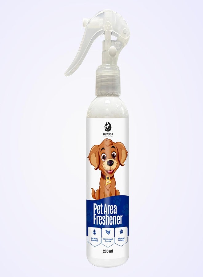 Tailworld Area Freshener, Pet Area Odour Remover for All Types of Surfaces | Super Safe for The Pets, Can Remove Urine Smell for Instant Freshness, Eco-Friendly Odour (200ml) - Image 1