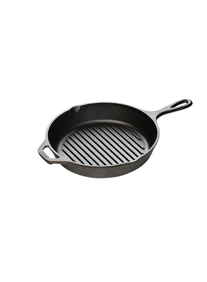 Lodge Logic Cast Iron Grill Pan - 10.25 Inch (Black) - Image 1