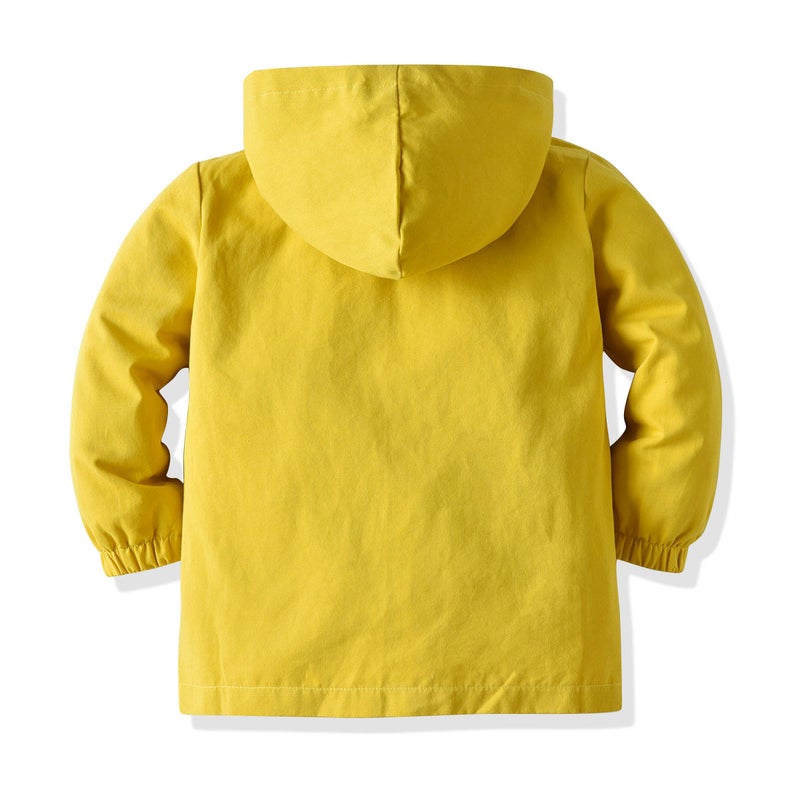 Children'S Wear Boy'S Coat Spring 2020 New Style Western Style Casual Children'S Thin Top Work Coat - Image 3