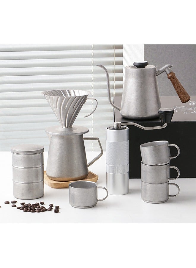 MITOYO 9-Piece - Pour Over Coffee Maker Set - Portable Travel Coffee - Hand Drip Coffee  - Image 2