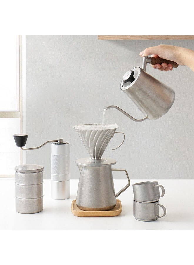 MITOYO 9-Piece - Pour Over Coffee Maker Set - Portable Travel Coffee - Hand Drip Coffee  - Image 3