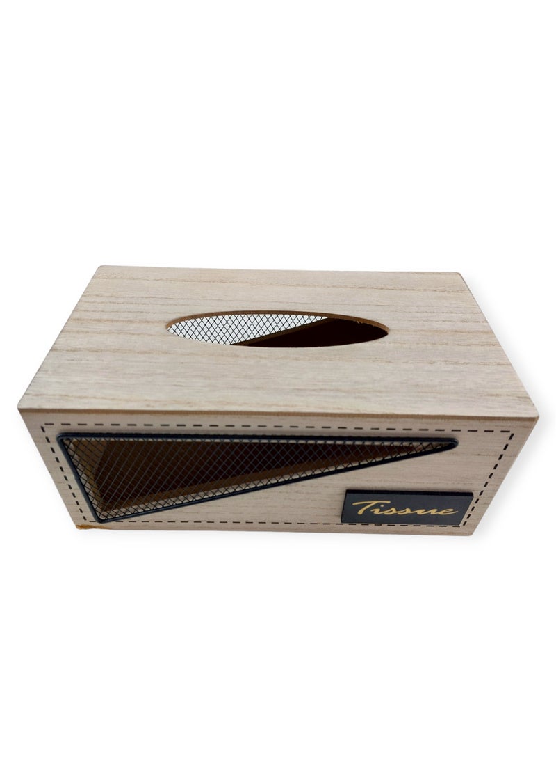 Generic Wooden Tissue Box  - Image 3