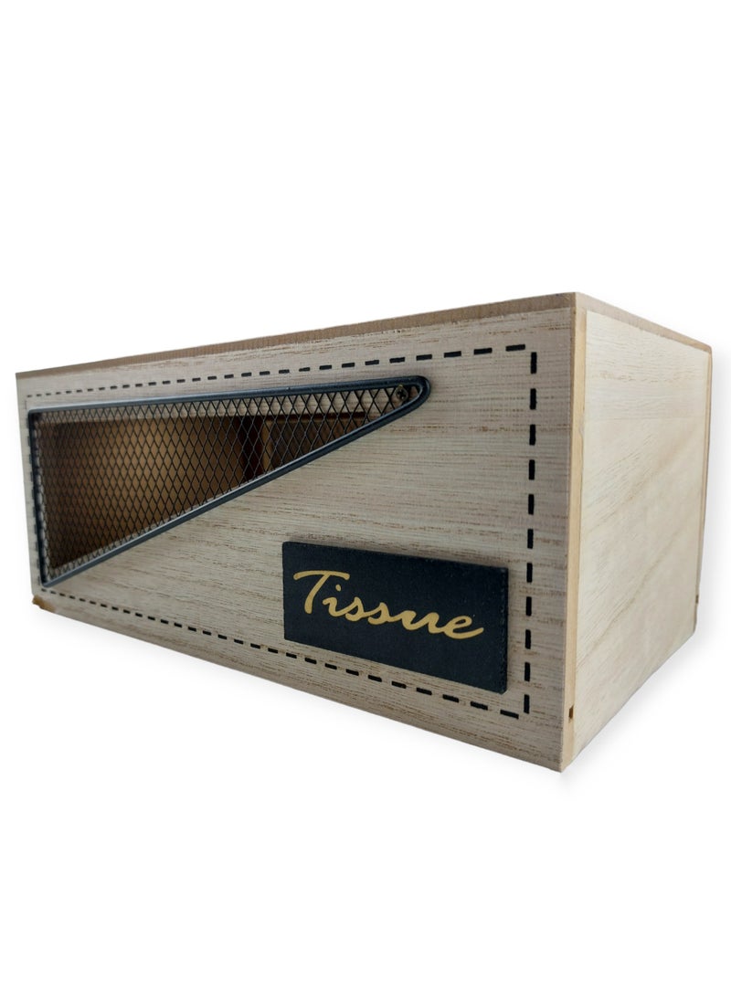 Generic Wooden Tissue Box  - Image 4