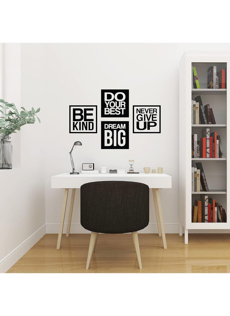 Spoil Your Wall 8 Pieces Positive Quotes Wall Sticker, Wall Arts Home Décor Wall Decals, 10 inches by Spoil Your Wall  - Image 2