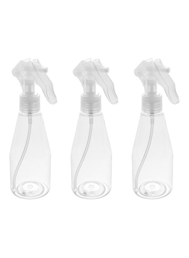 إسكدنيا طقم زجاجات بخاخ بلاستيكية فارغة سعة 50 مل مكون من 3 قطع شفاف - Image 1