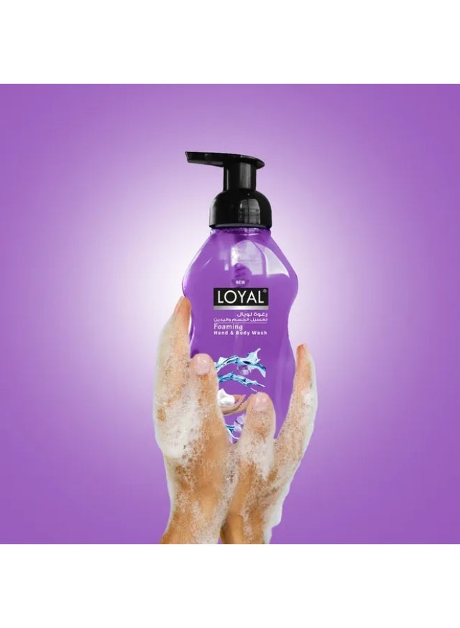 loyal Purple Mystery Scent Foaming Hand Wash 500 ML - Image 3
