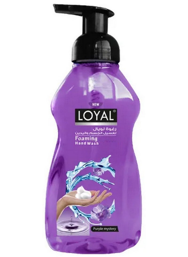 loyal Purple Mystery Scent Foaming Hand Wash 500 ML - Image 1
