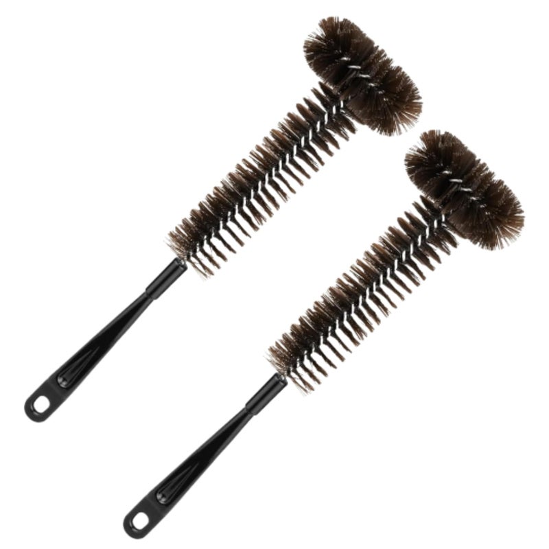 gotosee 2 Pack Garbage Disposal Cleaner Brush 15" Extra Long Handle for Deep Cleaning Sink Drain Cleaning Brush, 15 Inch Long Handle, Garbage Disposal Cleaner - Image 1