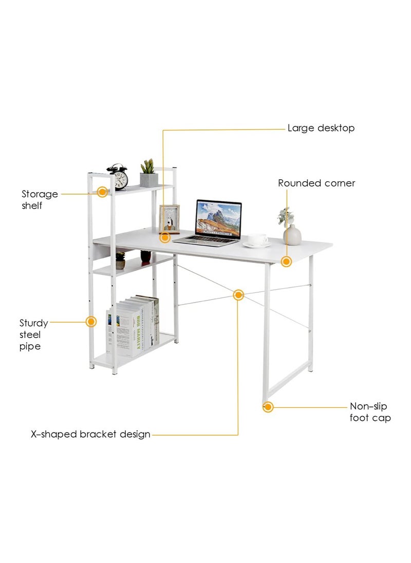 Study Table With Storage Computer Desk-EI-107