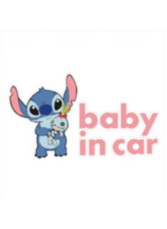 Stitch Car Sticker: Protect & Personalize with Whimsy | Hide Scratches Creatively