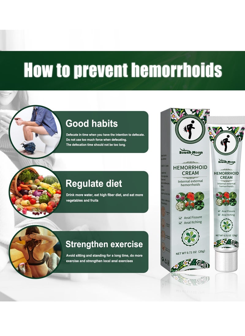 Hemorrhoid Cream for Relieve Perianal Itching and Treat Hemorrhoids