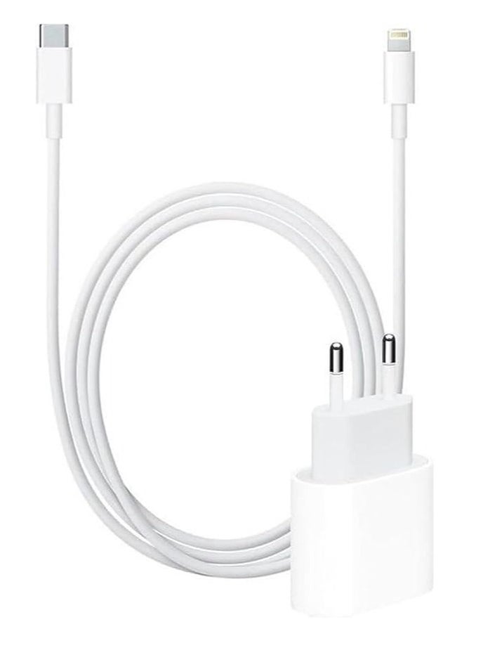 Generic - iPhone Charger, iPhone MFi Certified 20W PD Fast Charging USB C Charger with 6FT USB C to Lightning Cable for iPhone - Image 1