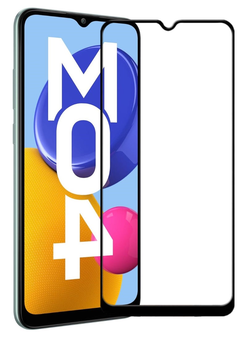 ACLIX Antistatic ESD Dustproof Premium Quality High Definition Tempered Glass Screen Protector Designed For Samsung Galaxy M04 - Image 1