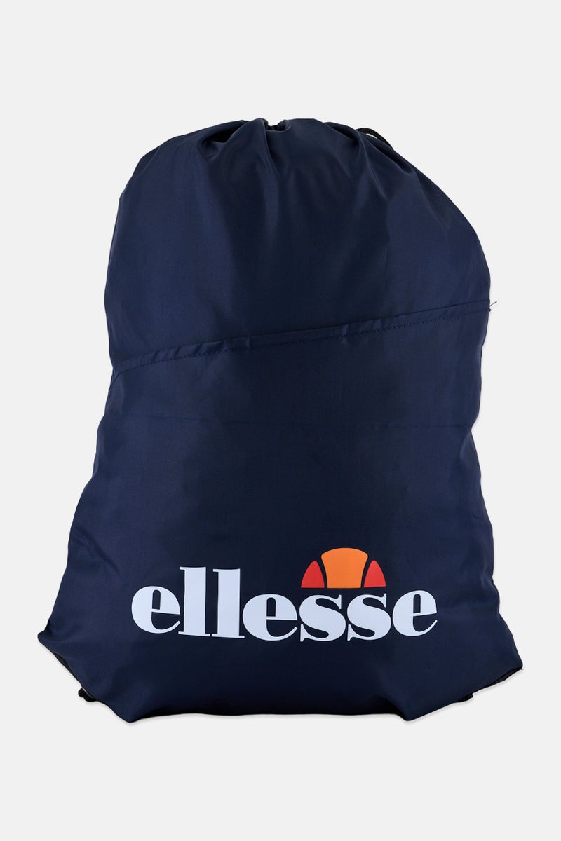 Ellesse حقيبة ظهر بسحاب للرجال بشعار العلامة التجارية، كحلي - Image 1