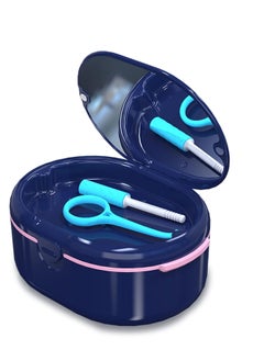 SYOSI Denture Case Denture Bath Box for Traveling Perfectly Denture Cup Clean Care for Retainer Mouth Guard Denture for Cleaning Household Office  - Image 1