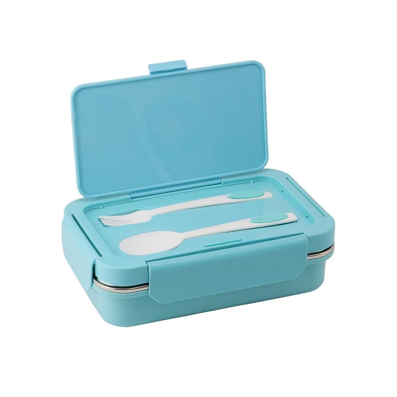 SKi Homeware SKI Steel Happy Meal 2 Compartment Insulated Steel Lunch Box Frozen - Image 4