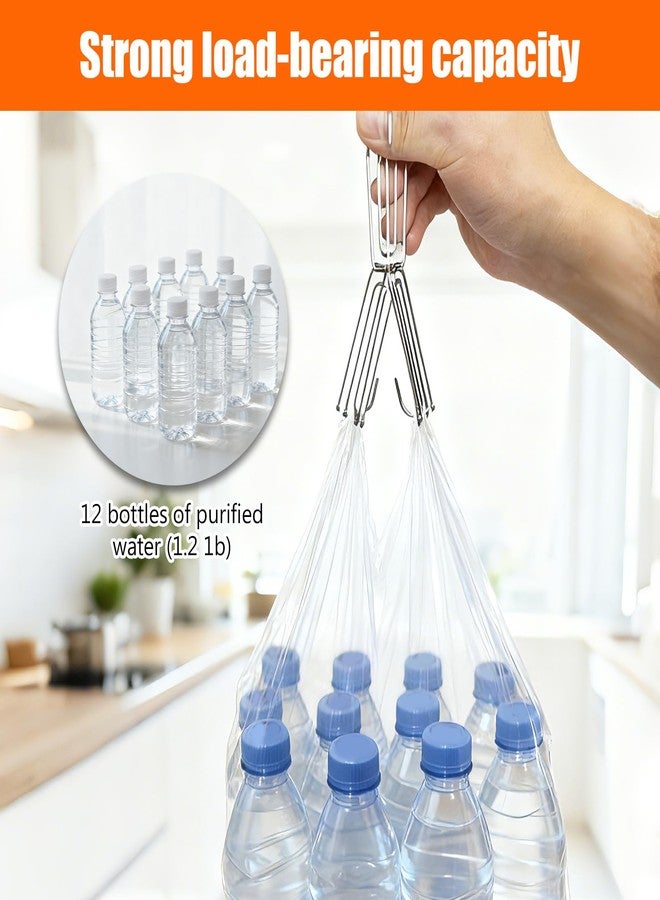 SHENLIU 150 Pcs Stainless Steel Curtain Pleat Hook, Drapery Hooks Traverse Pleater, Drapery Clasp and Pin, Curtain Pleater Tape Hook, 4 Prongs Pinch Pleat Clips Hooks for Window Door Bathroom Curtains - Image 3