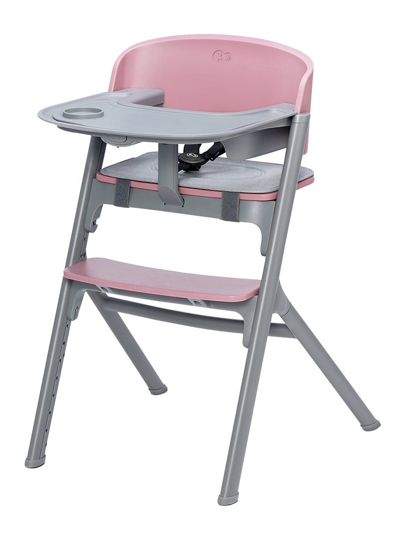 Kinderkraft - Livy High Chair - Aster Pink - Image 1