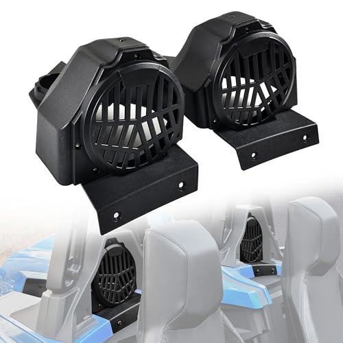 SLORIMOD Rear 6.5" Speaker Pods for Polaris Slingshot 15-25, Rear Behind Seat 6.5in Speaker Enclosures Panels for Polaris Slingshot S SL SLR R LE 2015-2025 Accessories(2PCS) - Image 1