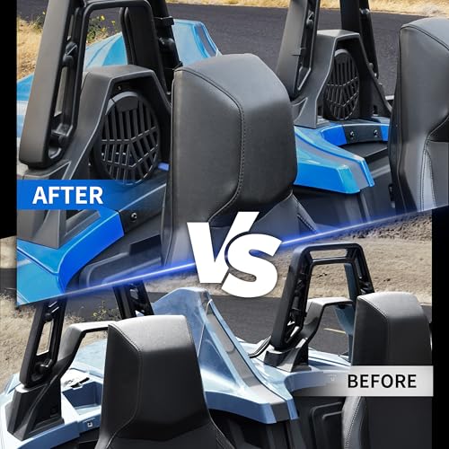 SLORIMOD Rear 6.5" Speaker Pods for Polaris Slingshot 15-25, Rear Behind Seat 6.5in Speaker Enclosures Panels for Polaris Slingshot S SL SLR R LE 2015-2025 Accessories(2PCS) - Image 2