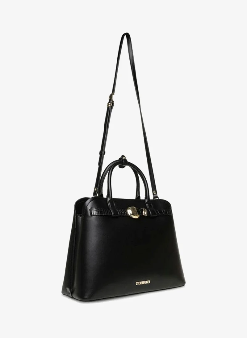 Steve Madden  Blisbon Metal Accent Satchel Bag for Women | Best Price UAE