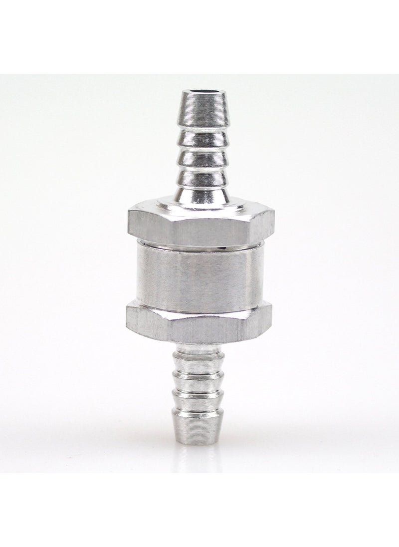 DYWISHKEY 8mm 5/16" Fuel Non Return One Way Check Valve Petrol Diesel Aluminium Alloy  - Image 2